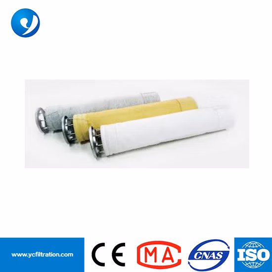 니들 펠트가 포함된 집진기 필터 백(맞춤형 디자인)